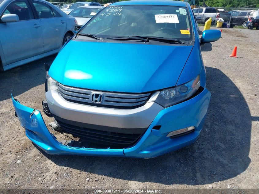 2010 Honda Insight Lx VIN: JHMZE2H51AS003269 Lot: 39387211