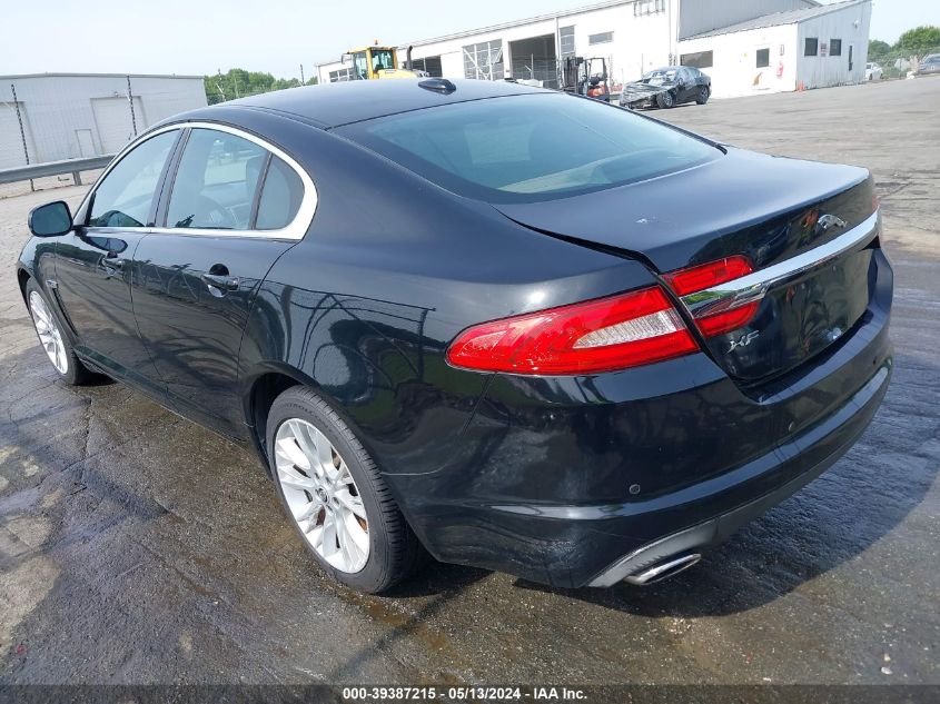 2012 Jaguar Xf VIN: SAJWA0FB1CLS25242 Lot: 39387215