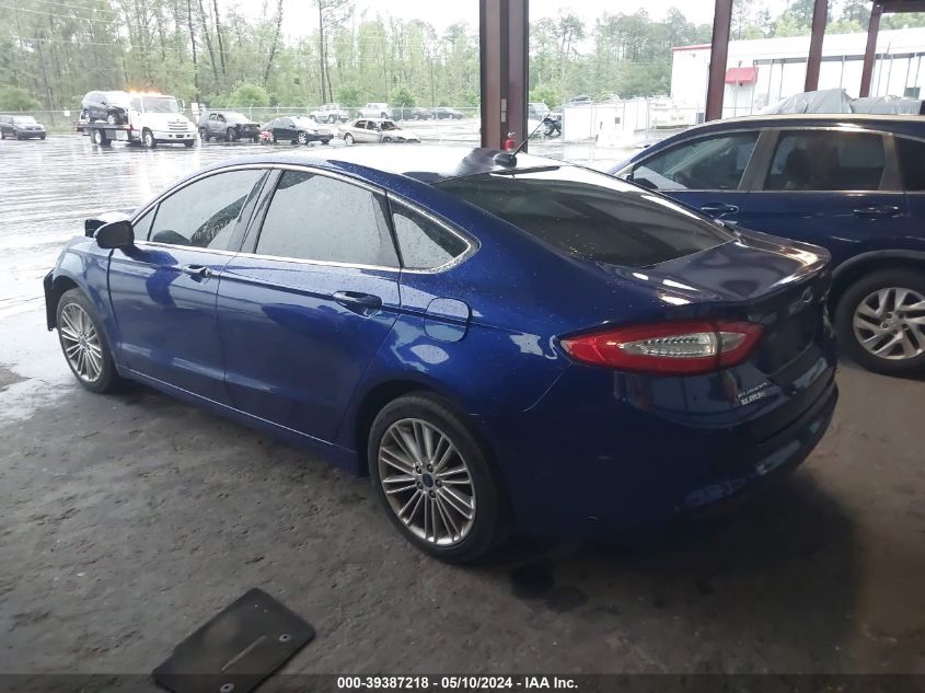 2014 Ford Fusion Se VIN: 3FA6P0HDXER347264 Lot: 39387218