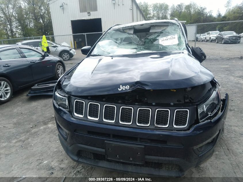 2018 Jeep Compass Latitude 4X4 VIN: 3C4NJDBB2JT239532 Lot: 39387226