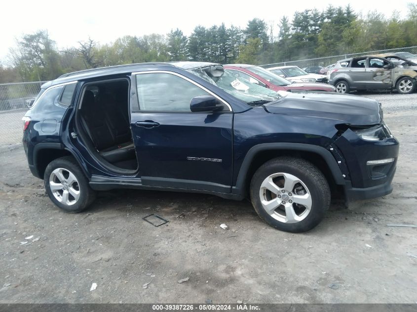 2018 Jeep Compass Latitude 4X4 VIN: 3C4NJDBB2JT239532 Lot: 39387226