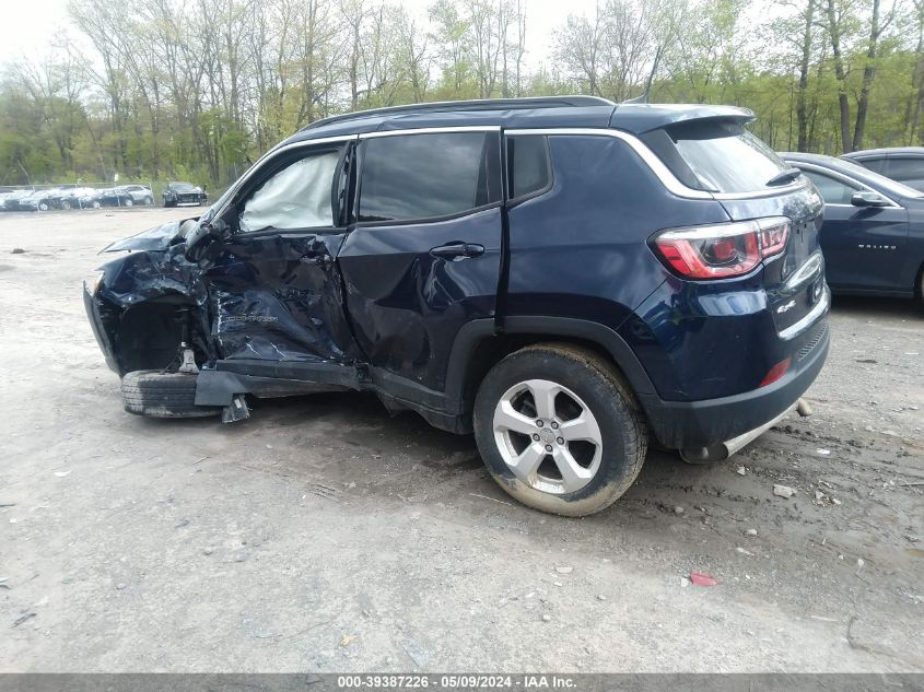 2018 Jeep Compass Latitude 4X4 VIN: 3C4NJDBB2JT239532 Lot: 39387226