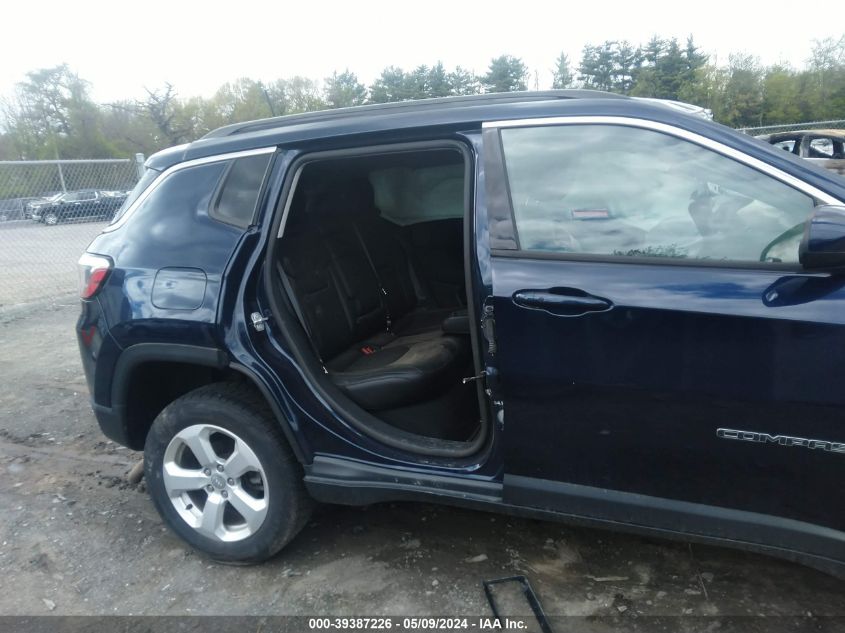 2018 Jeep Compass Latitude 4X4 VIN: 3C4NJDBB2JT239532 Lot: 39387226