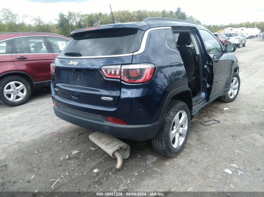 2018 Jeep Compass Latitude 4X4 VIN: 3C4NJDBB2JT239532 Lot: 39387226