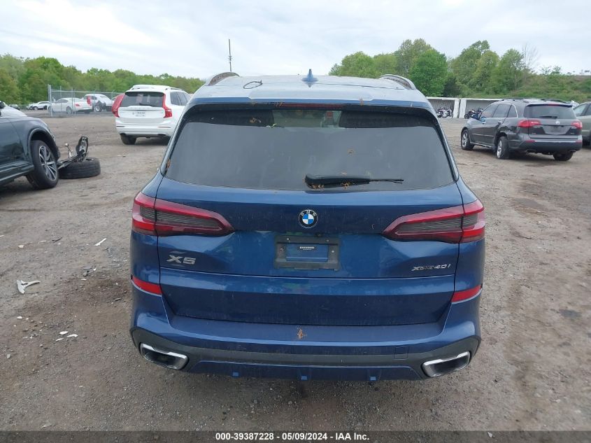 2021 BMW X5 xDrive40I VIN: 5UXCR6C09M9G75060 Lot: 39387228