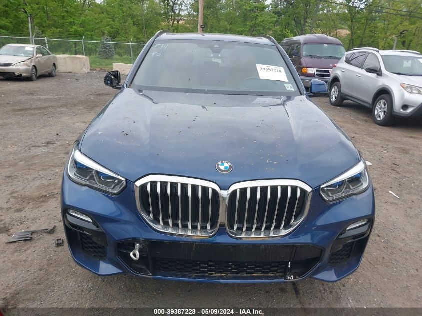 2021 BMW X5 xDrive40I VIN: 5UXCR6C09M9G75060 Lot: 39387228