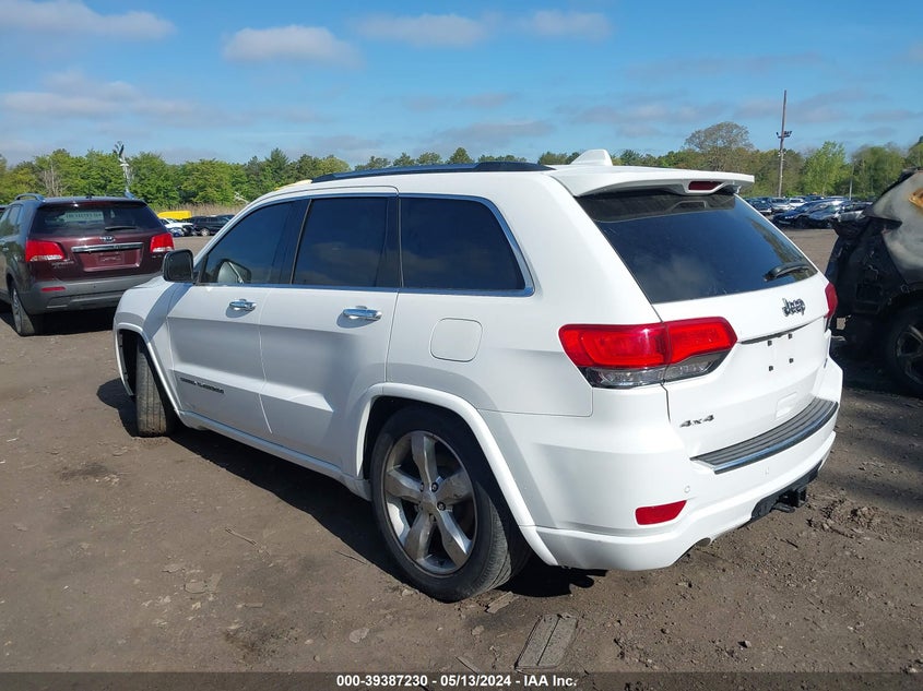 VIN 1C4RJFCG3MC564942 2021 JEEP GRAND CHEROKEE OVERLAND 4X4