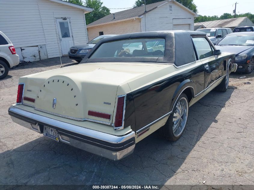 1983 Lincoln Mark Vi VIN: 1MRBP98F7DY666942 Lot: 39387244