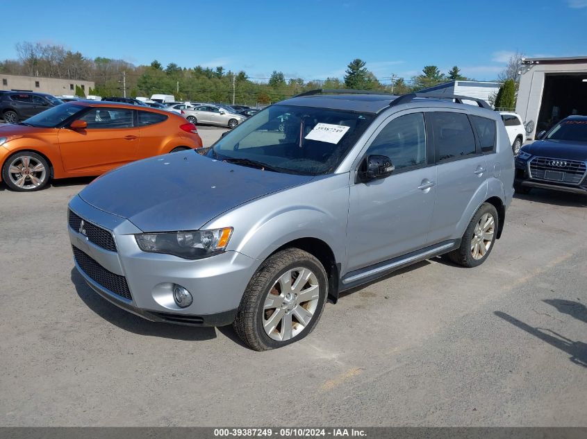 2013 Mitsubishi Outlander Se VIN: JA4JT3AW7DU000697 Lot: 39387249