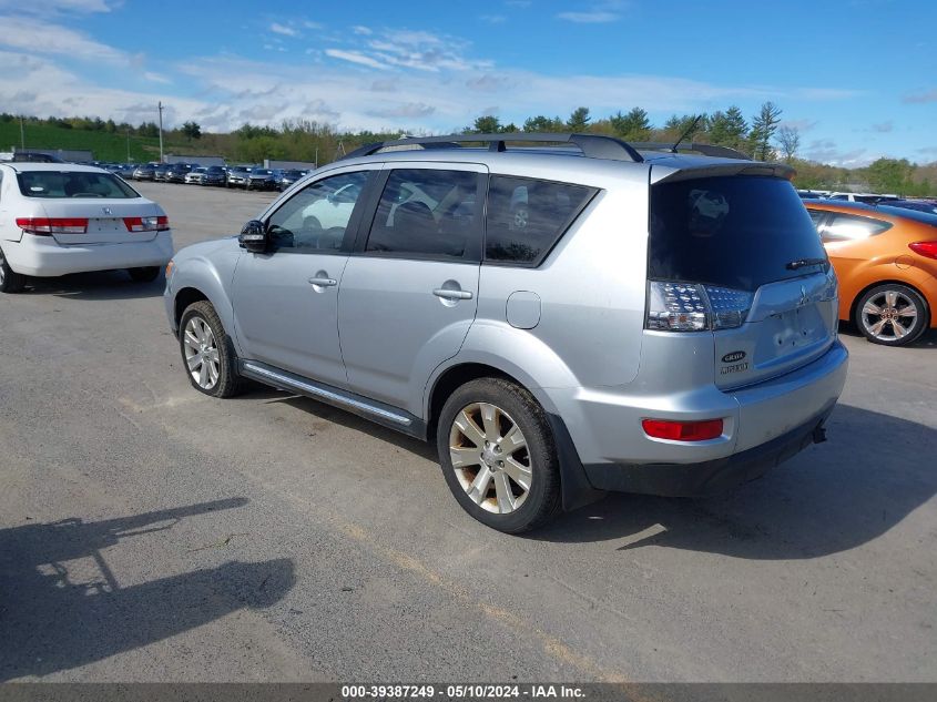 2013 Mitsubishi Outlander Se VIN: JA4JT3AW7DU000697 Lot: 39387249