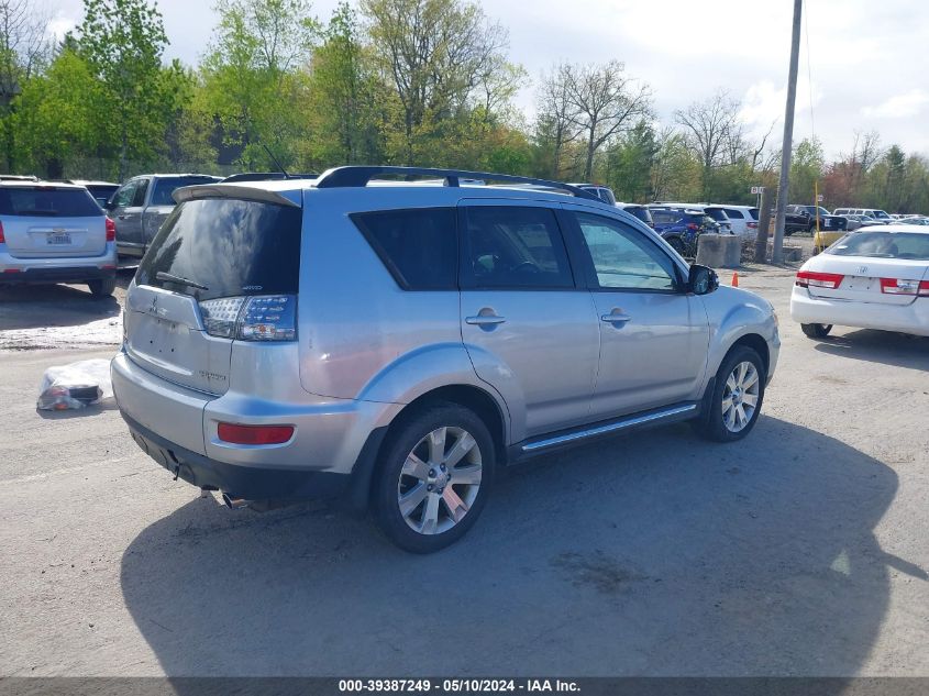 2013 Mitsubishi Outlander Se VIN: JA4JT3AW7DU000697 Lot: 39387249