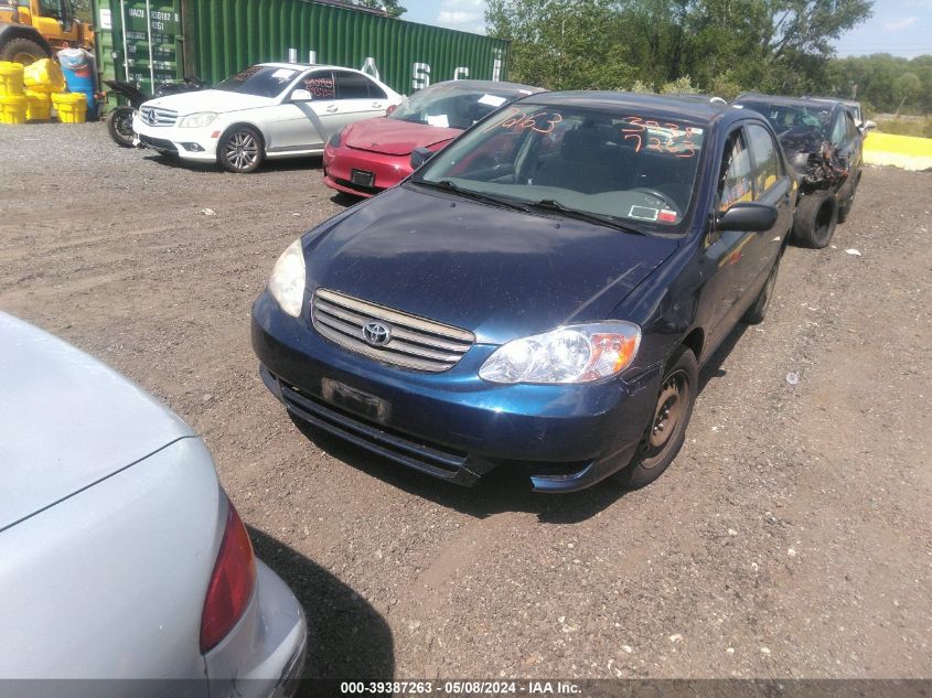 2004 Toyota Corolla Ce VIN: 1NXBR32E04Z293708 Lot: 39387263