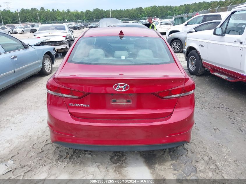 2018 Hyundai Elantra Sel VIN: KMHD84LF2JU471980 Lot: 39387265