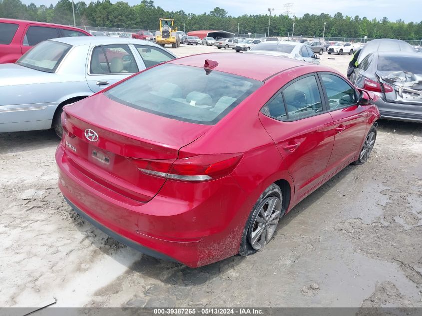 2018 Hyundai Elantra Sel VIN: KMHD84LF2JU471980 Lot: 39387265