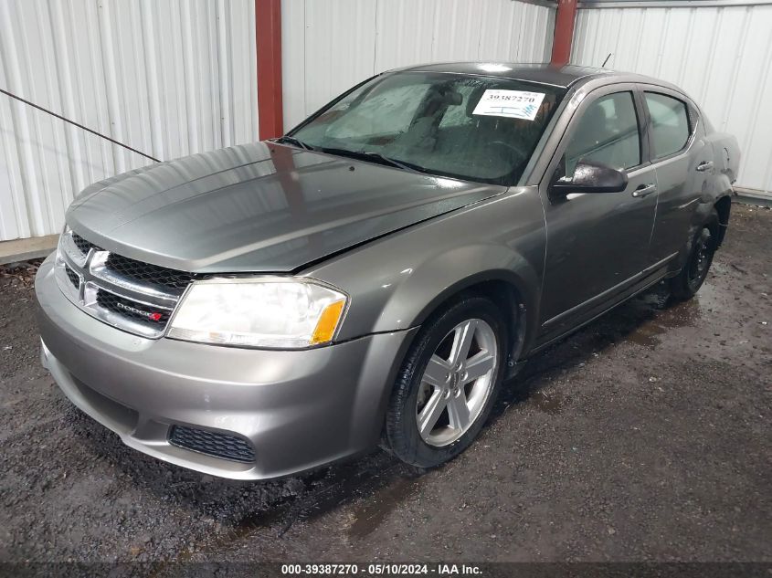 2013 Dodge Avenger Se VIN: 1C3CDZAB9DN713188 Lot: 39387270