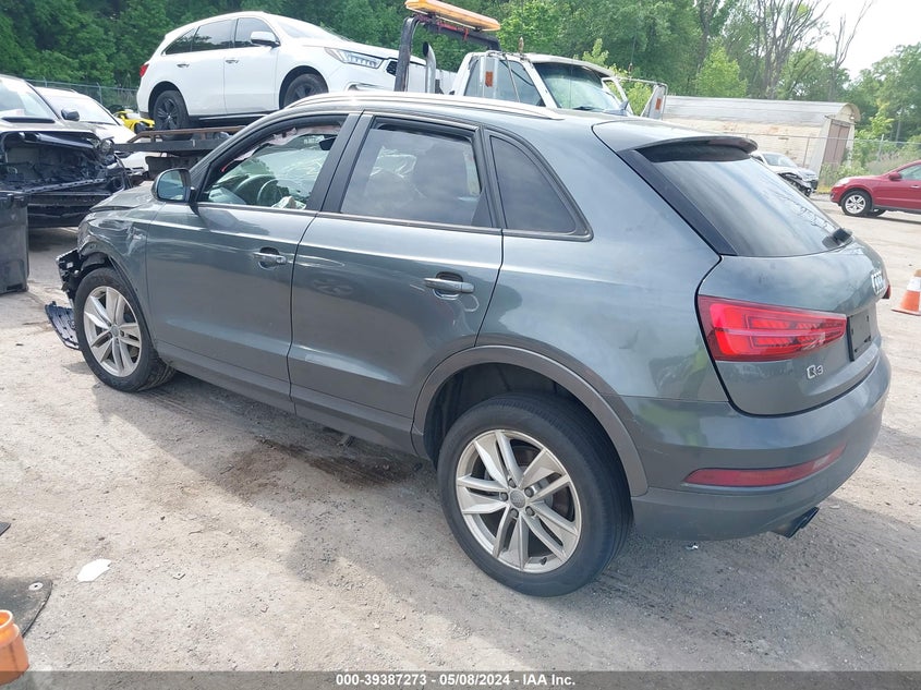 2018 Audi Q3 VIN: WA1BCCFS0JR006687 Lot: 39387273