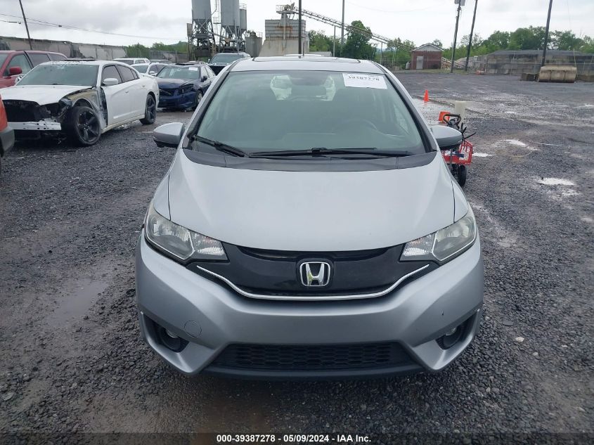 2017 Honda Fit Ex-L VIN: JHMGK5H95HS008649 Lot: 39387278