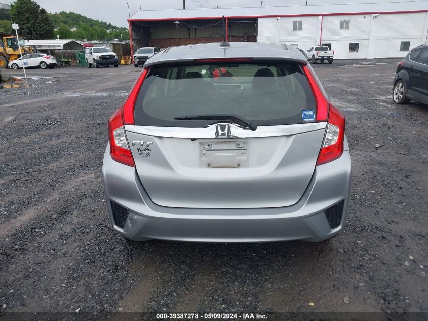 2017 Honda Fit Ex-L VIN: JHMGK5H95HS008649 Lot: 39387278
