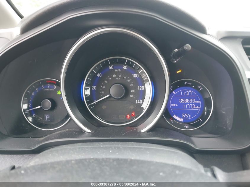 2017 Honda Fit Ex-L VIN: JHMGK5H95HS008649 Lot: 39387278