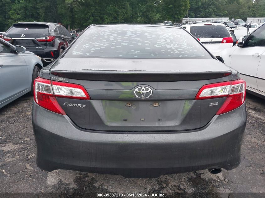 2012 Toyota Camry Se VIN: 4T1BF1FKXCU182451 Lot: 39387279