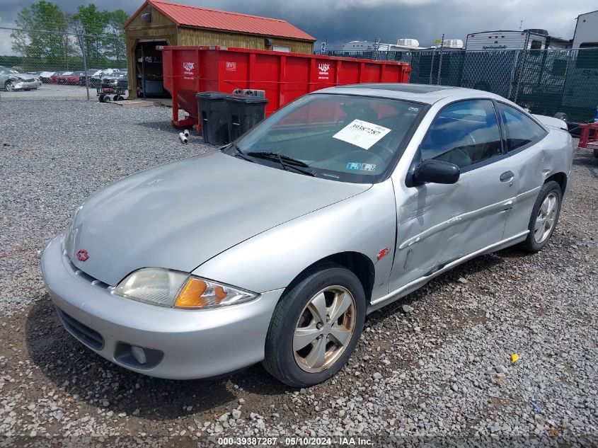 2001 Chevrolet Cavalier Z24 VIN: 1G1JF12T517206691 Lot: 39387287