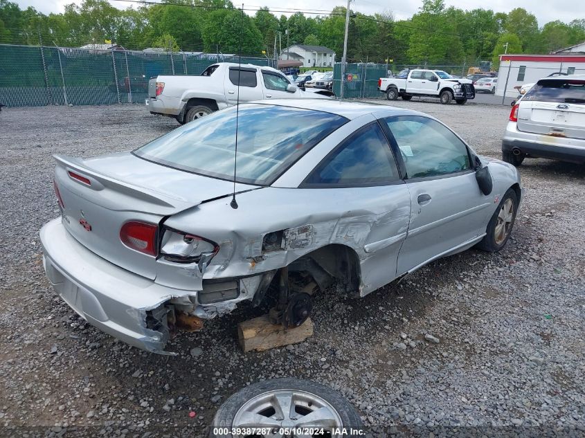 2001 Chevrolet Cavalier Z24 VIN: 1G1JF12T517206691 Lot: 39387287