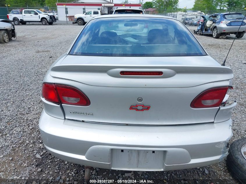 2001 Chevrolet Cavalier Z24 VIN: 1G1JF12T517206691 Lot: 39387287