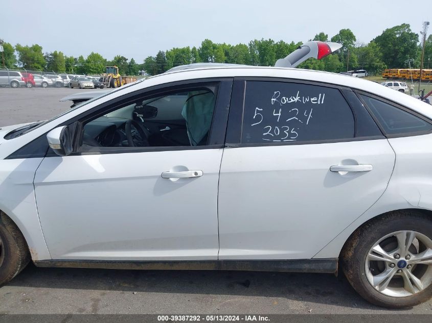 2014 Ford Focus Se VIN: 1FADP3F28EL282035 Lot: 39387292