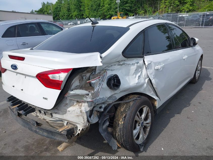 2014 Ford Focus Se VIN: 1FADP3F28EL282035 Lot: 39387292