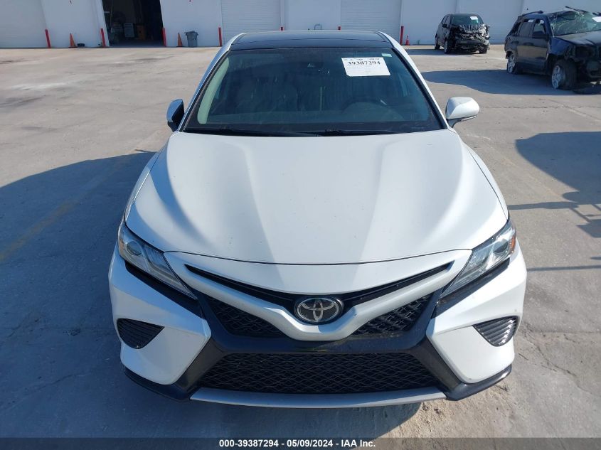 2019 Toyota Camry Xse VIN: 4T1B61HK3KU835519 Lot: 39387294