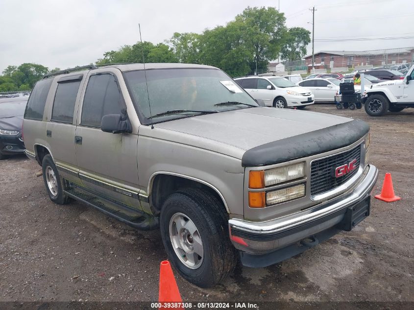 1999 GMC Yukon VIN: 1GKEK13R8XJ7 Lot: 39387308