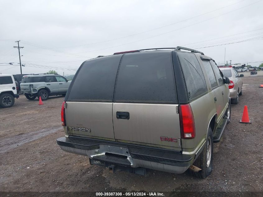 1999 GMC Yukon VIN: 1GKEK13R8XJ7 Lot: 39387308