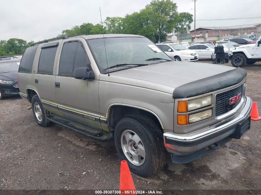 1999 GMC Yukon VIN: 1GKEK13R8XJ7 Lot: 39387308