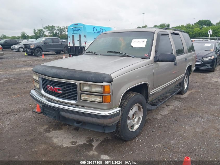 1999 GMC Yukon VIN: 1GKEK13R8XJ7 Lot: 39387308