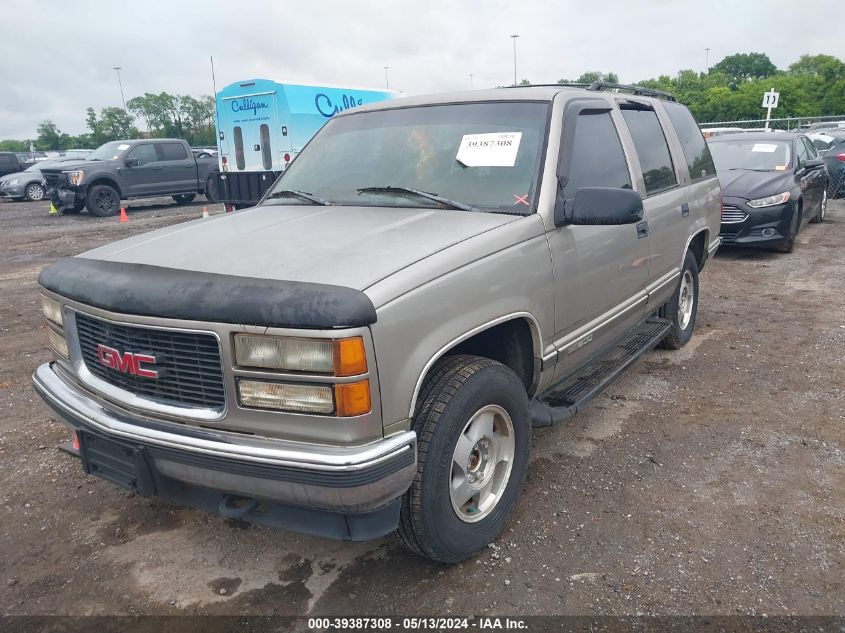 1999 GMC Yukon VIN: 1GKEK13R8XJ7 Lot: 39387308