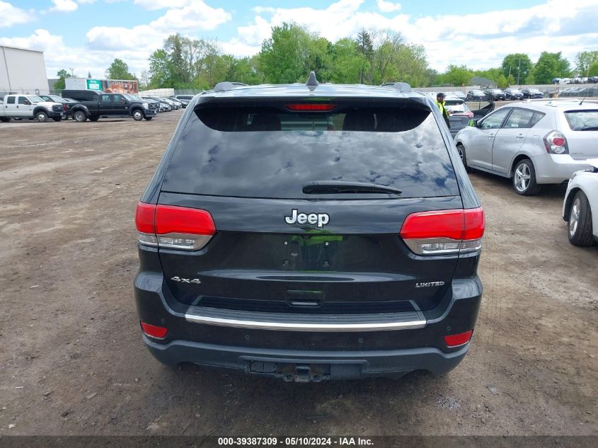 2014 Jeep Grand Cherokee Limited VIN: 1C4RJFBT9EC122375 Lot: 39387309