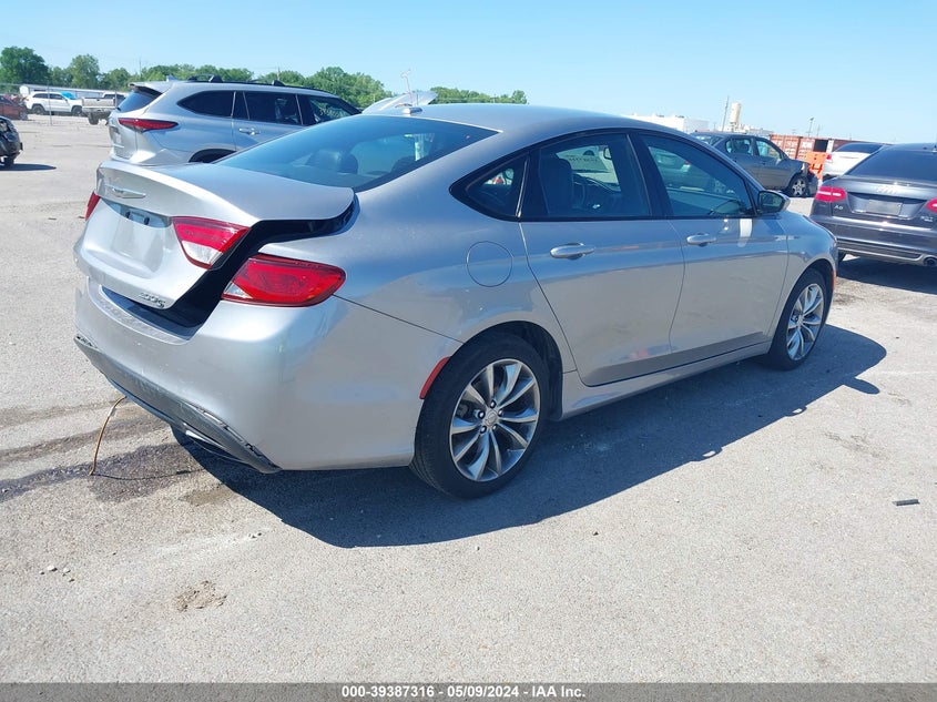2015 CHRYSLER 200 S - 1C3CCCBB4FN724617