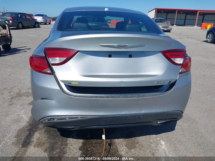 2015 CHRYSLER 200 S - 1C3CCCBB4FN724617