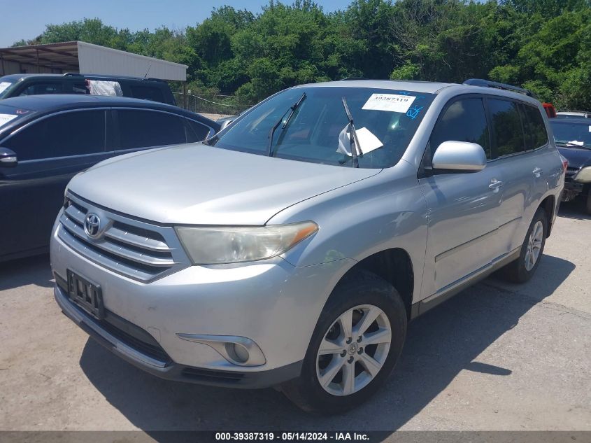 2012 Toyota Highlander Se V6 VIN: 5TDZK3EH1CS056323 Lot: 39387319