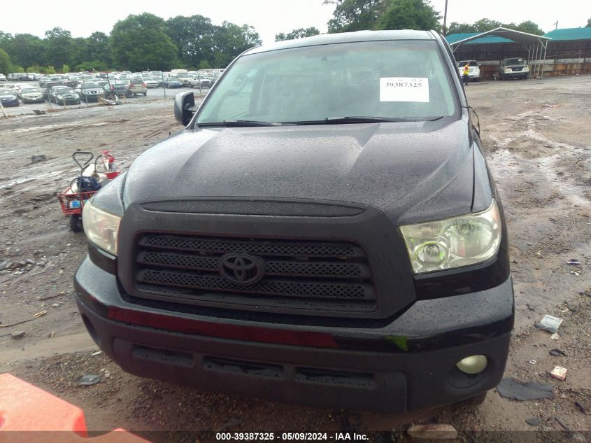 2007 Toyota Tundra Sr5 5.7L V8 VIN: 5TFBV54137X009433 Lot: 39387325