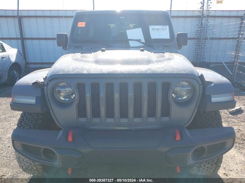 2019 Jeep Wrangler Unlimited Rubicon 4X4 VIN: 1C4HJXFG7KW664518 Lot: 39387327