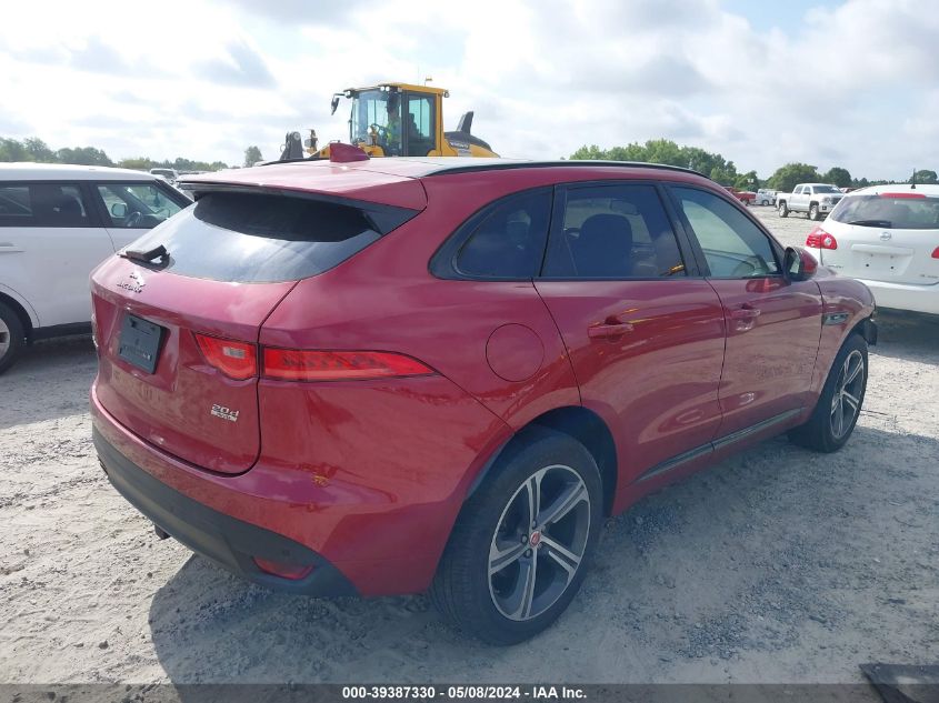 2017 Jaguar F-Pace 20D R-Sport VIN: SADCL2BN8HA089240 Lot: 39387330