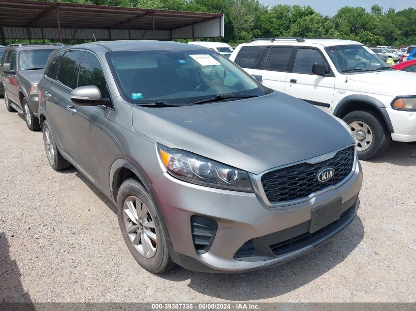 2019 KIA SORENTO 2.4L L - 5XYPG4A3XKG432439