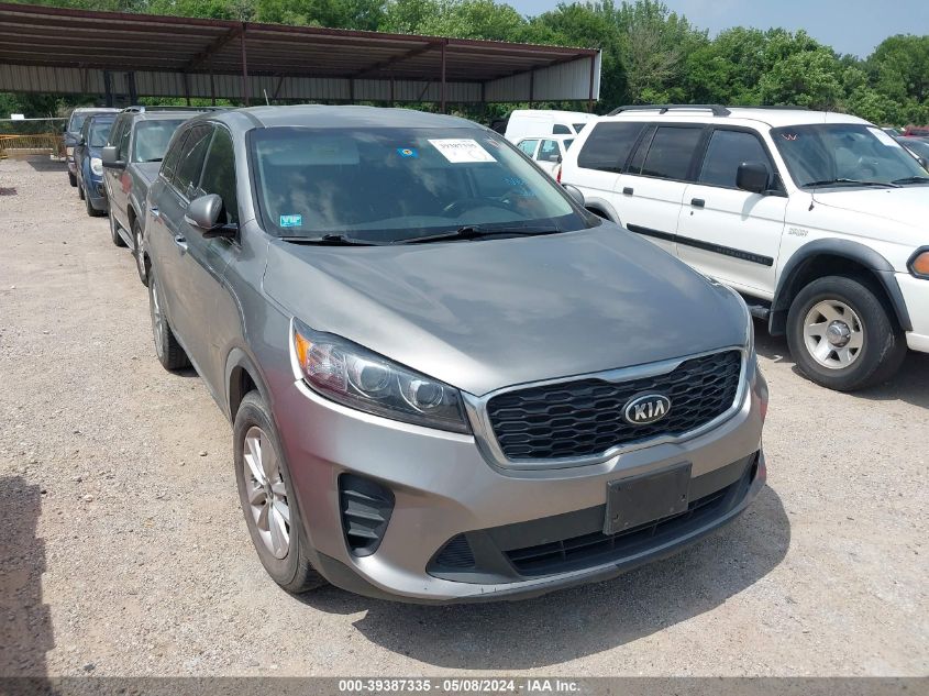 2019 Kia Sorento 2.4L L VIN: 5XYPG4A3XKG432439 Lot: 39387335