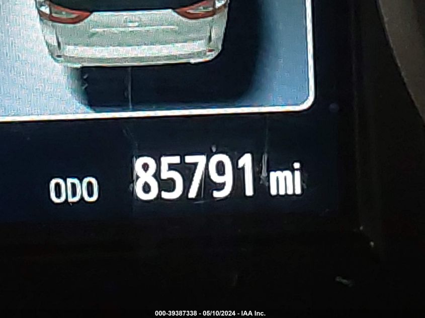 2016 Toyota Sienna Xle Premium 7 Passenger VIN: 5TDDK3DC4GS140500 Lot: 39387338