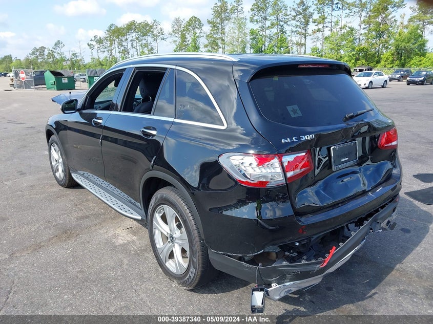 VIN WDC0G4JB6HF267519 2017 MERCEDES-BENZ GLC 300