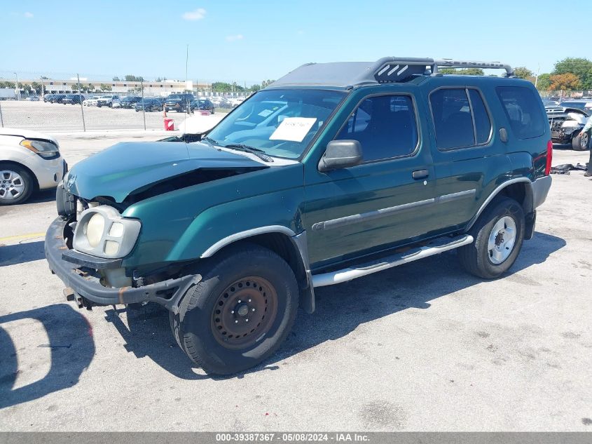 2002 Nissan Xterra Xe VIN: 5N1ED28T22C584435 Lot: 39387367