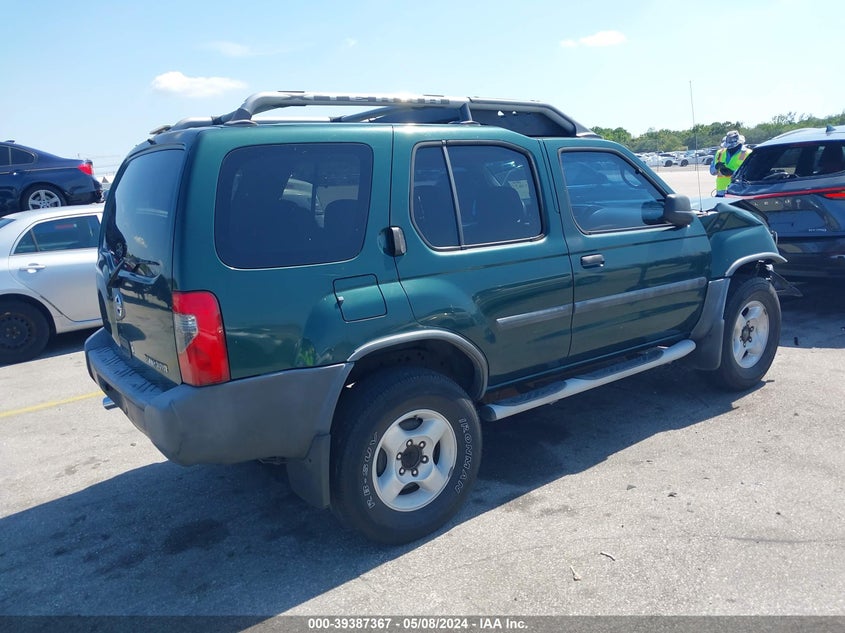 2002 Nissan Xterra Xe VIN: 5N1ED28T22C584435 Lot: 39387367