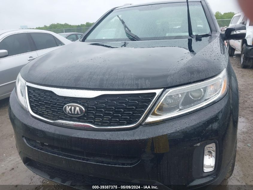 2014 Kia Sorento Lx VIN: 5XYKT4A66EG480461 Lot: 39387375