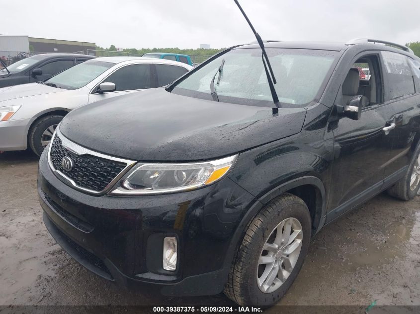 2014 Kia Sorento Lx VIN: 5XYKT4A66EG480461 Lot: 39387375